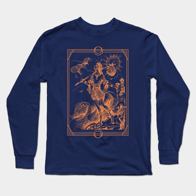 The Fool Tarot Card Long Sleeve T-Shirt by soulfulprintss8